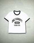 Onli Varsity Ringer Tee - makkuro
