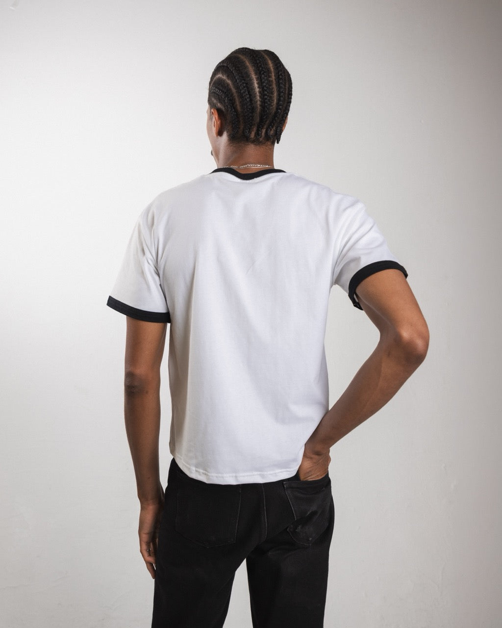 Onli Varsity Ringer Tee - makkuro
