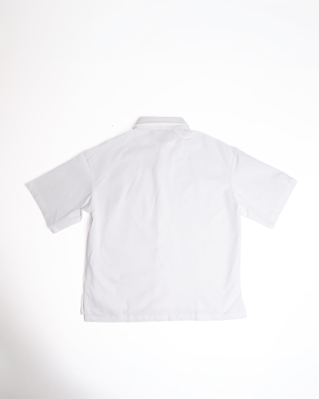 Onli Seersucker Button-Up - Blanc