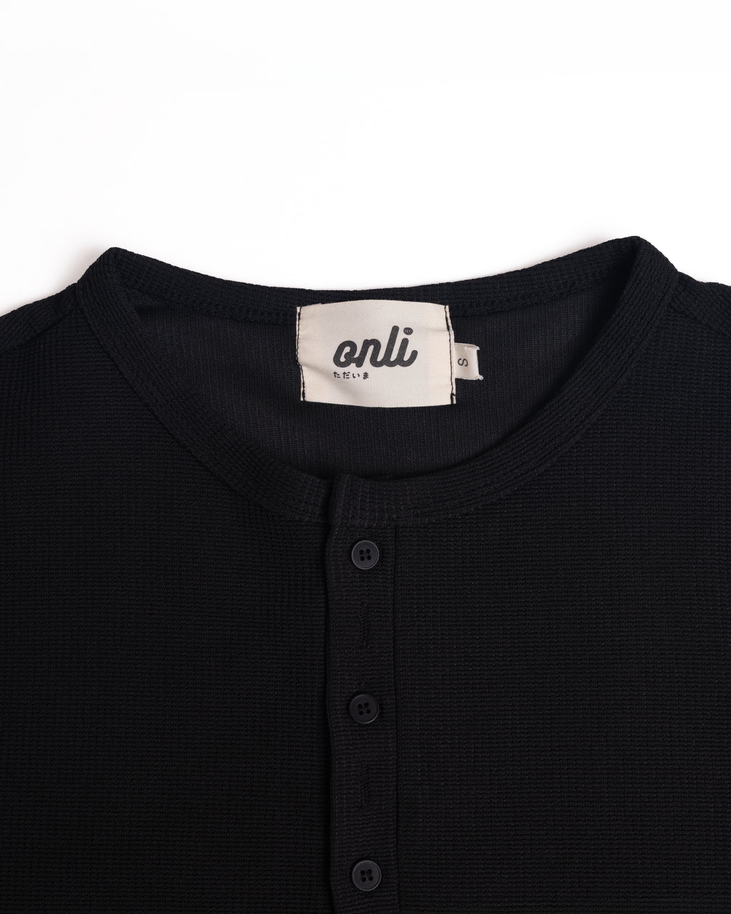 Onli Ribbed Thermal - Noir