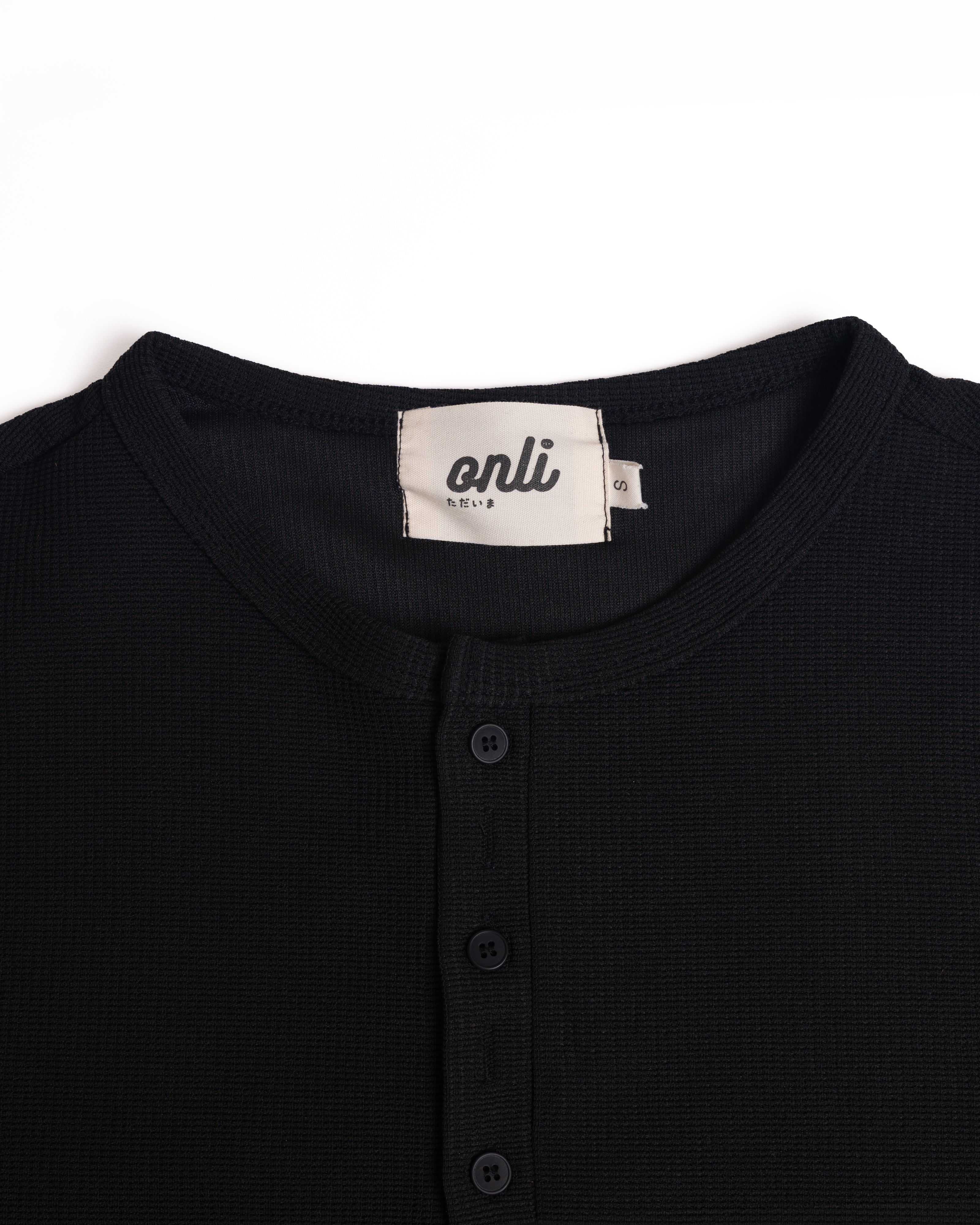 Onli Ribbed Thermal - Noir