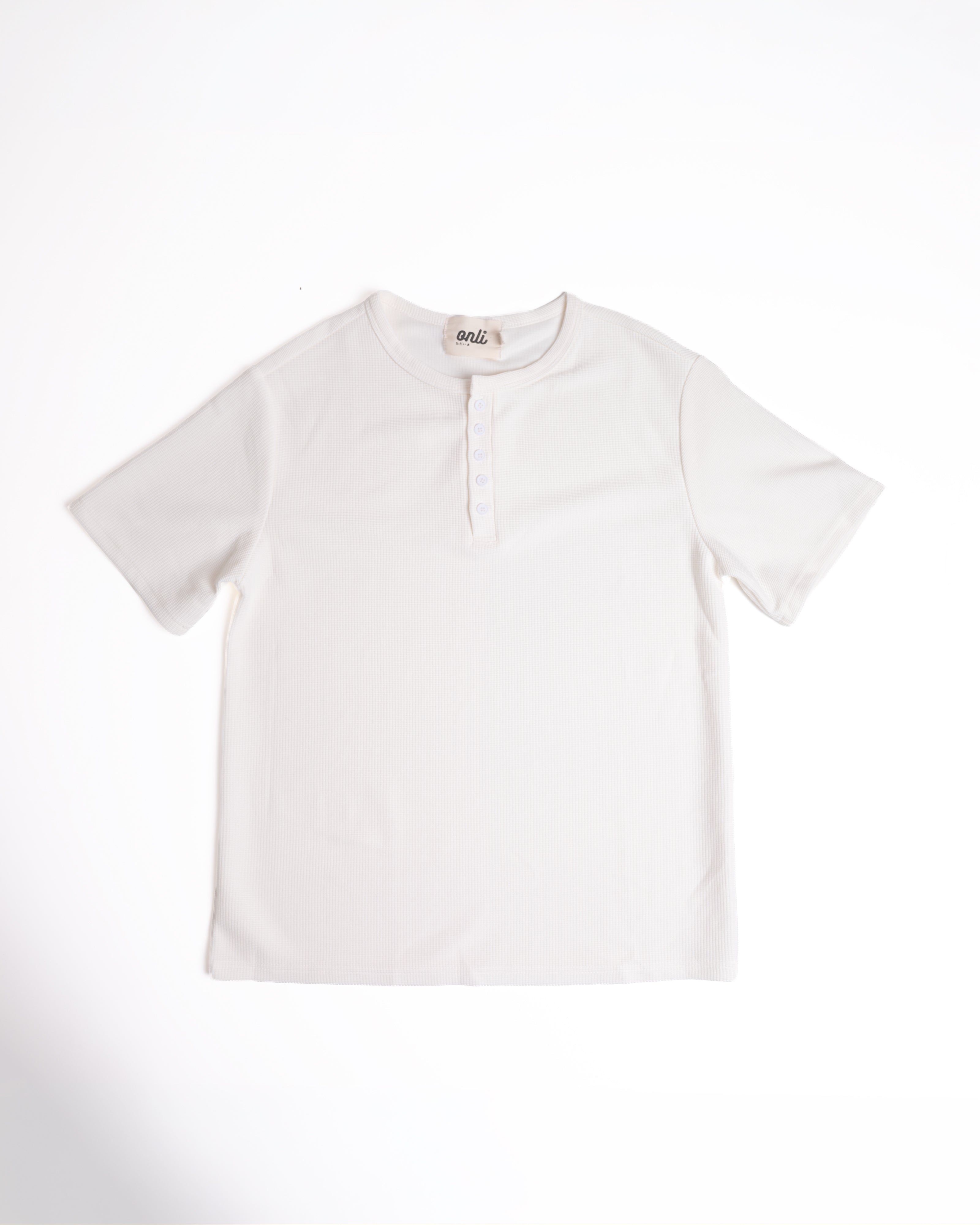 Onli Ribbed Thermal - Blanc