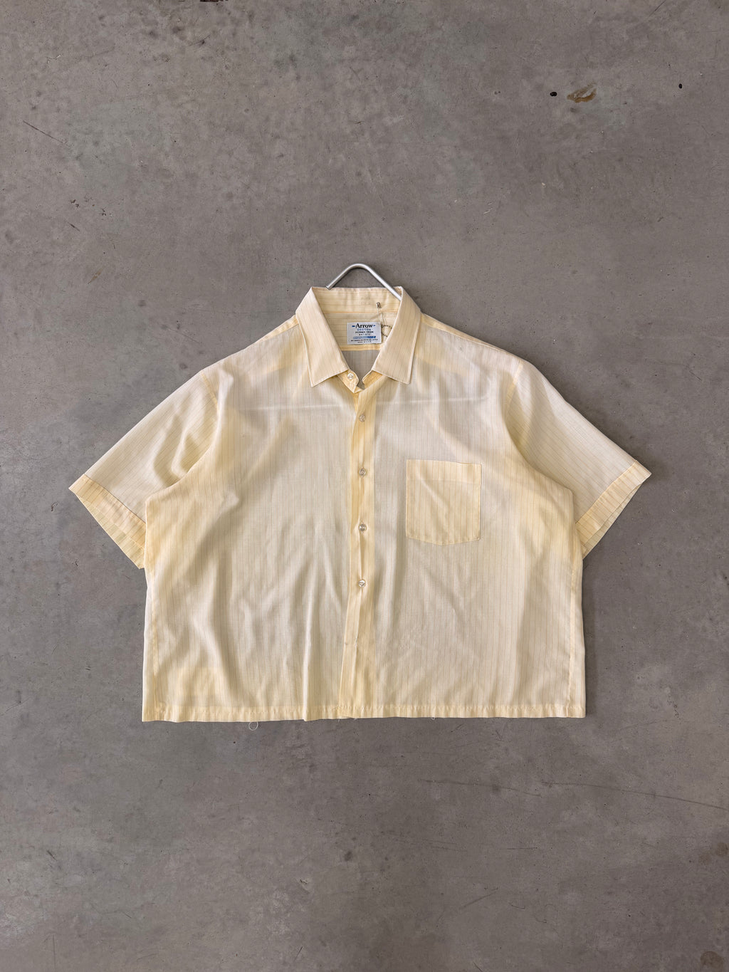 ONLI VINTAGE - 1960s Boxy Pinstripe Button-up