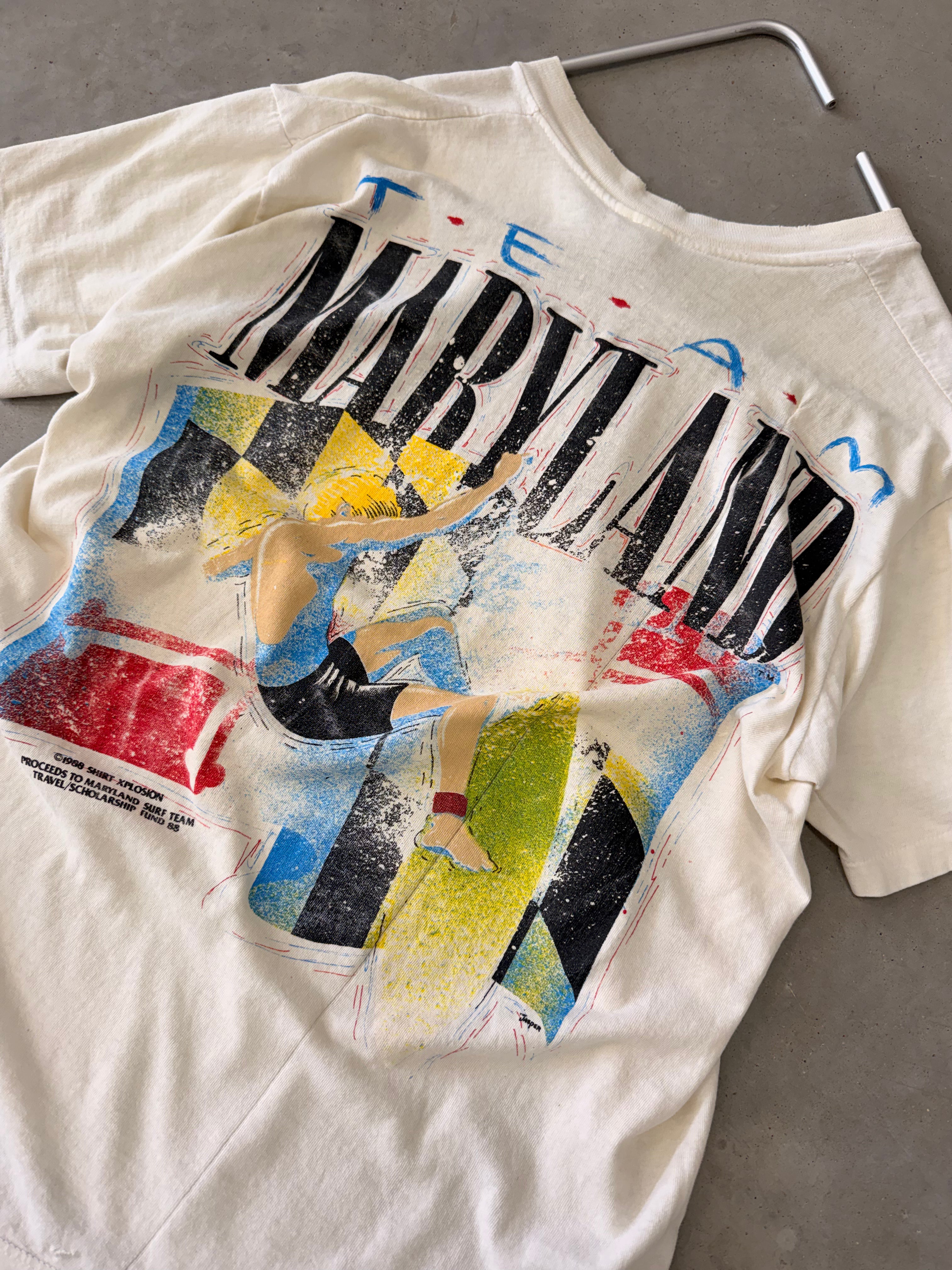 ONLI VINTAGE - 1980s Maryland Radio Tee
