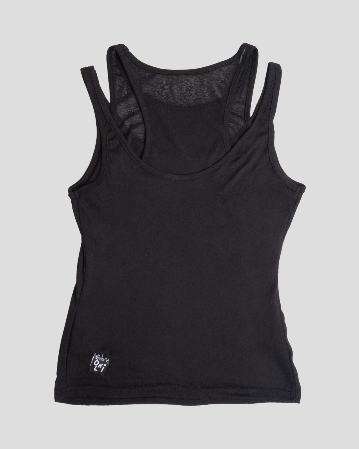 Onli double tank - Noir